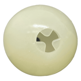 4" Glow-in-the-Dark Dog Ball - Treat Dispenser & Water Toy | USA Made