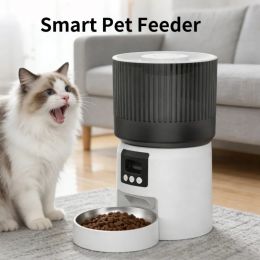 Intelligent Fully Automatic Pet Feeder, Timed And Quantitative Feeding, Remote Control For More Peace Of Mind (Option: Defaulttitle)