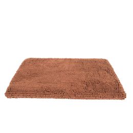 DGS Pet Products Dirty Dog Cushion Pad Small Brown 19" x 24" x 2.5" (Color: Brown, size: large)